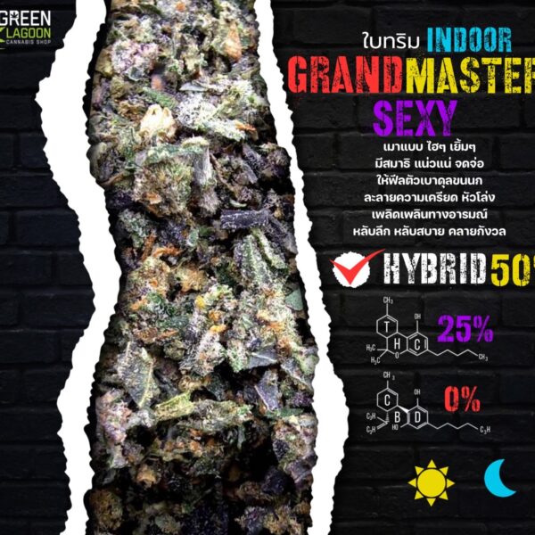 ใบทริม Grand master sexy  (indoor-exotic)